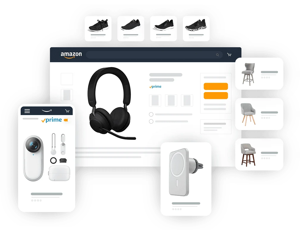 My Ecommerce Service — Amazon agency Canada account dashboard